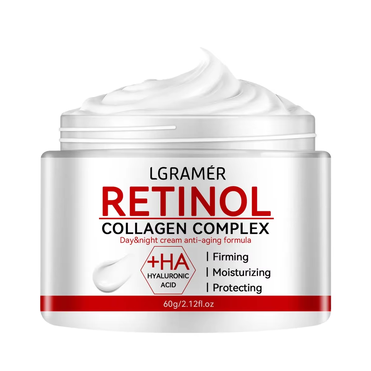 Retinol Anti Wrinkle Cream - Krem kolagenowy liftingujący i ujędrniający z