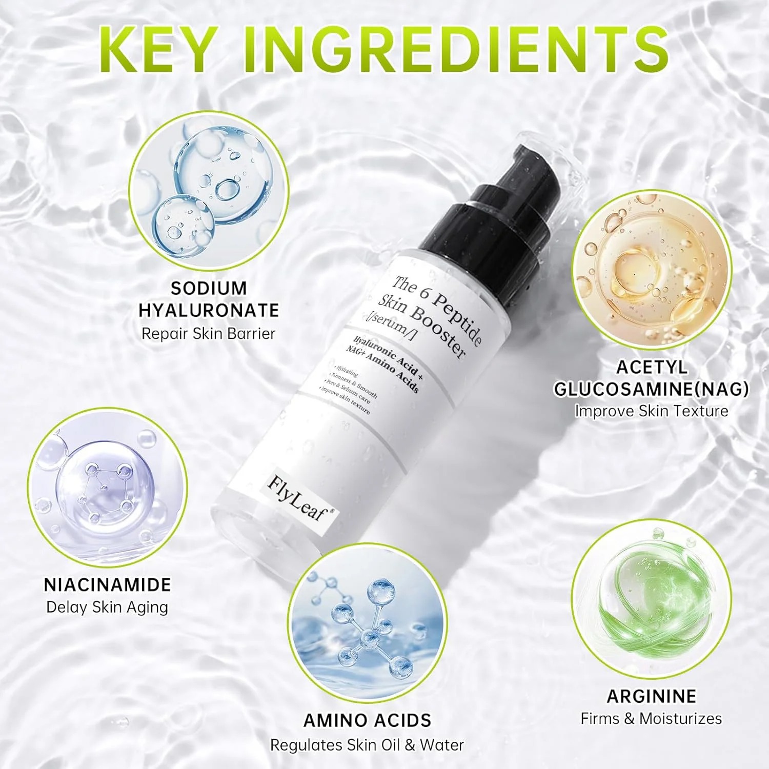 150ml Peptydowy Toner-Booster  – Hyaluronic Acid Facial Serum recenzja i cena