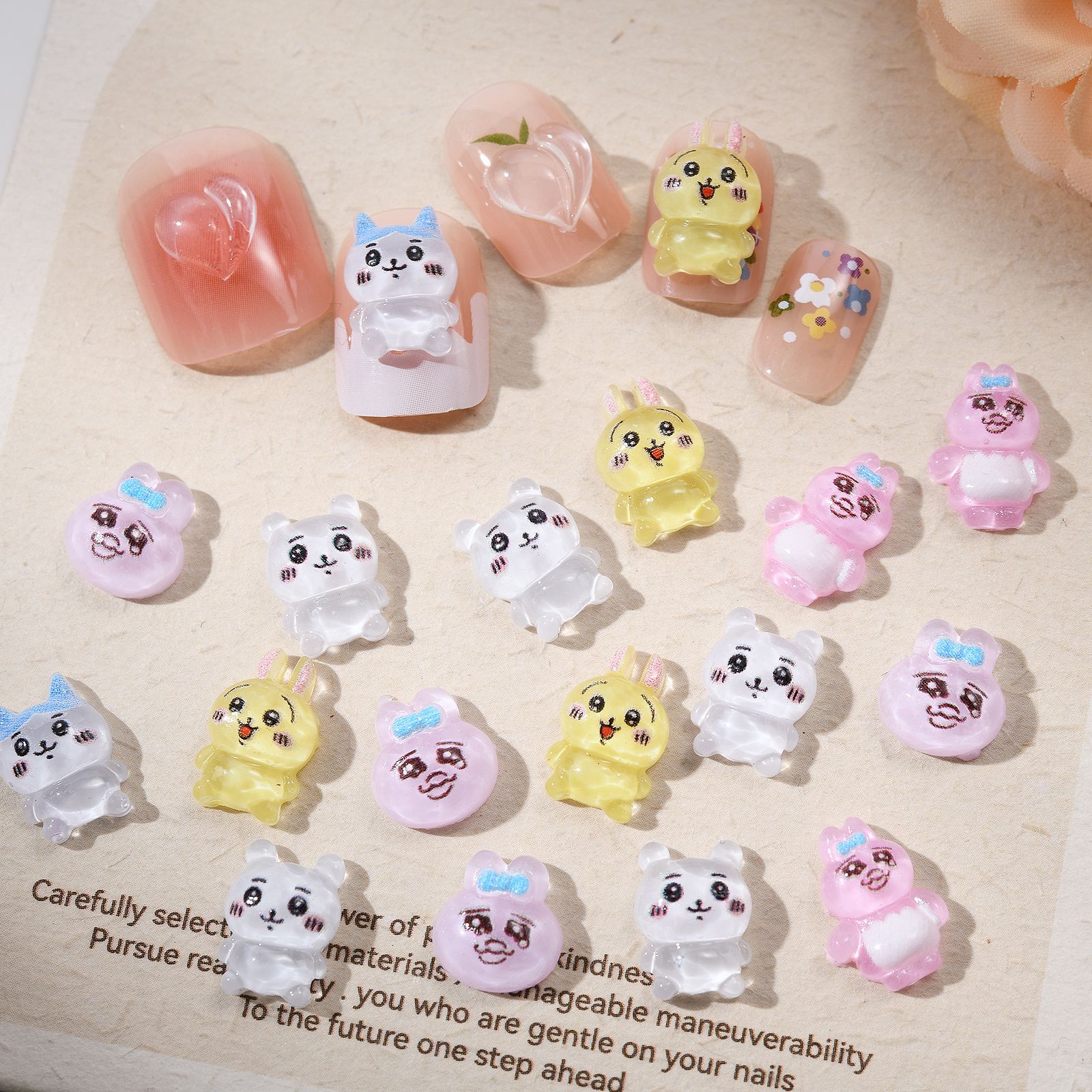 100 szt. Cartoon Forchiikawa A – Nail Art recenzja i cena