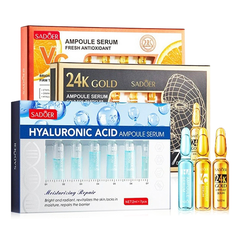 7 sztuk/zestaw SADOER ampułka  – Hyaluronic Acid Facial Serum recenzja i cena