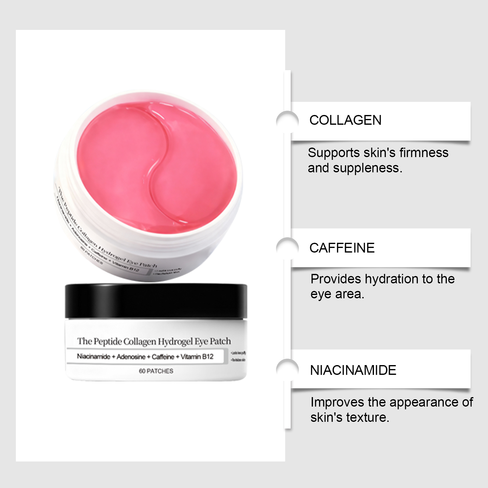 Maseczka pod oczy z kolagenem, – Collagen Under Eye Patches recenzja i cena